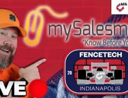 LIVE! From FenceTech 2026 With Rachel Of MySalesman!